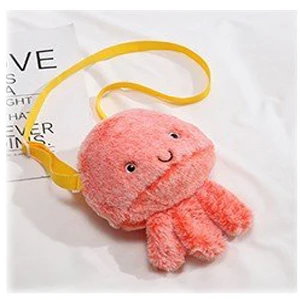 Dadaism Младенческая плюшевая Медуза мягкая аппетитная Краб спокойная кукла, друг детская игрушка сумки через плечо животное подушка, плюшевые игрушки - Цвет: Jellyfish-pink