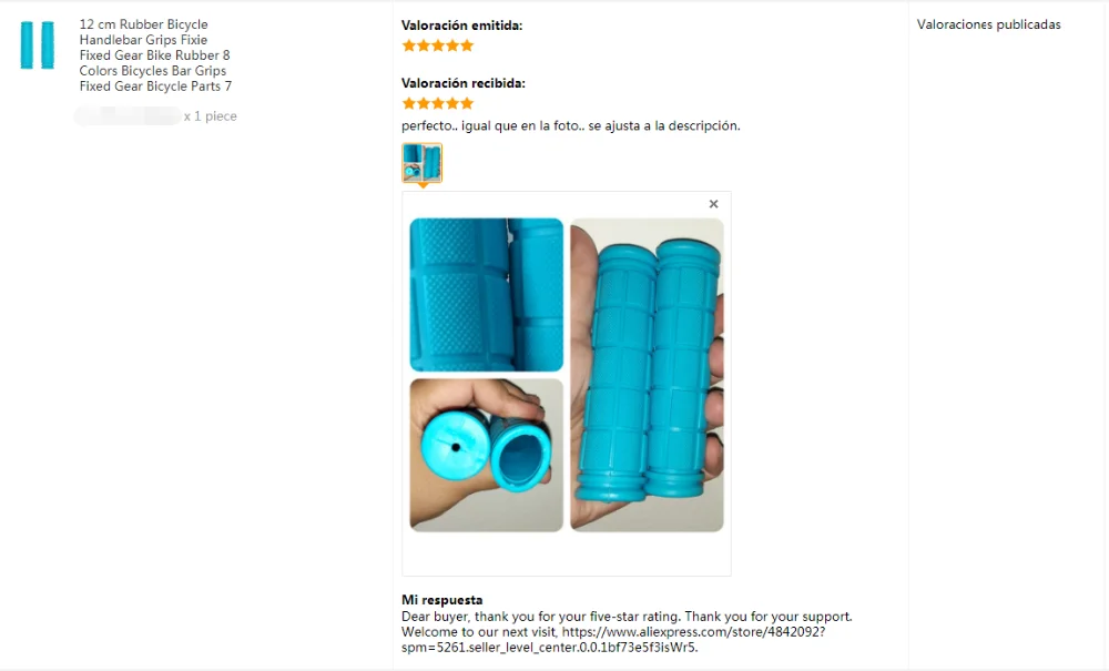 12 cm Rubber Bicycle Handlebar Grips Fixie Fixed Gear Bike Rubber 8 Colors Bicycles Bar Grips Fixed Gear Bicycle Parts 7