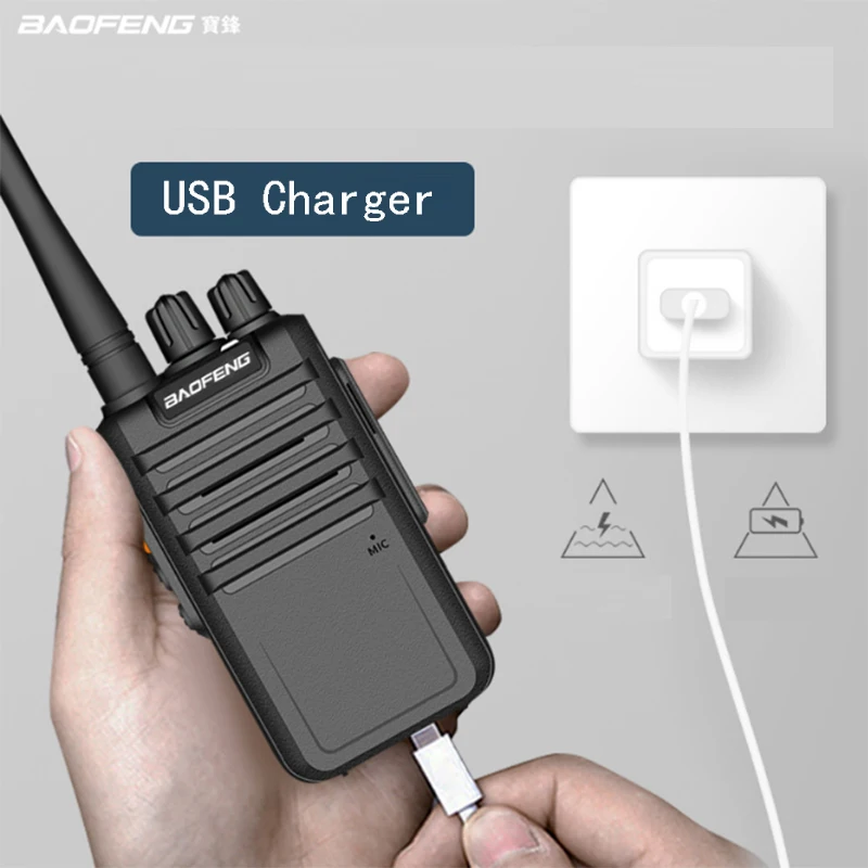 2 шт./лот BAOFENG BF M4 рация двухстороннее радио UHF 400 470 МГц 16CH портативный
