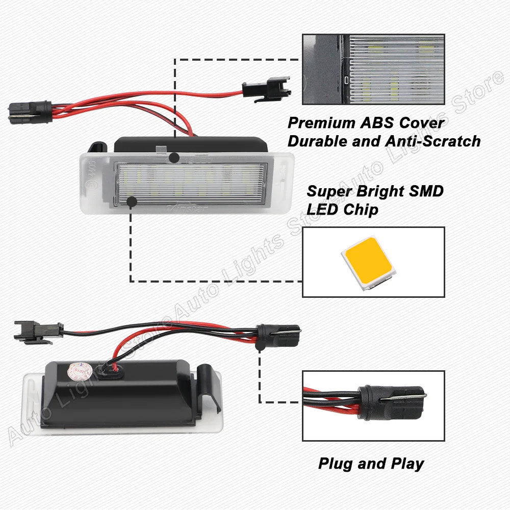 LED ��ȣ�� ���� ����, ĳ���� CTS ELR XTS SRX Opel Mokka Ampera ���� ������ �ڸ��� ī���� Ʈ���� ũ�����, 2 ��