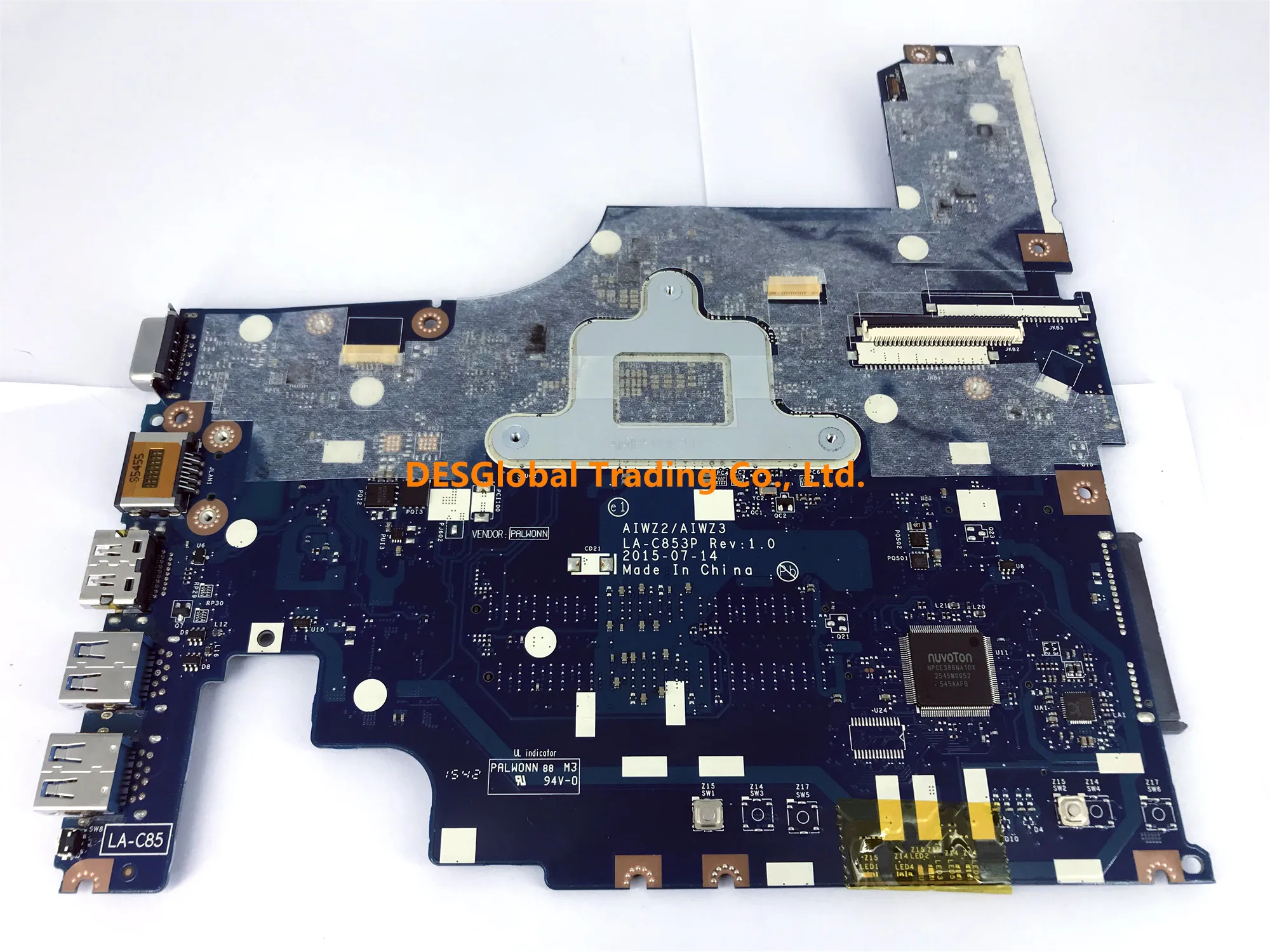 price reduction  For Lenovo 300-15ISK 500-15ISK Laptop Motherboard I7-6500U SR2EZ 5B20K34584 AIWZ2 AIWZ3 LA-C853P Ma