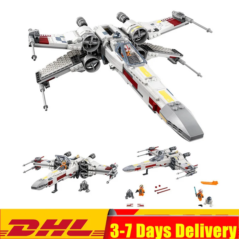 

Star War Series X-Wing Starfighter Building Blocks Bricks Toys for Children Compatible Legoinglys 05145 75218