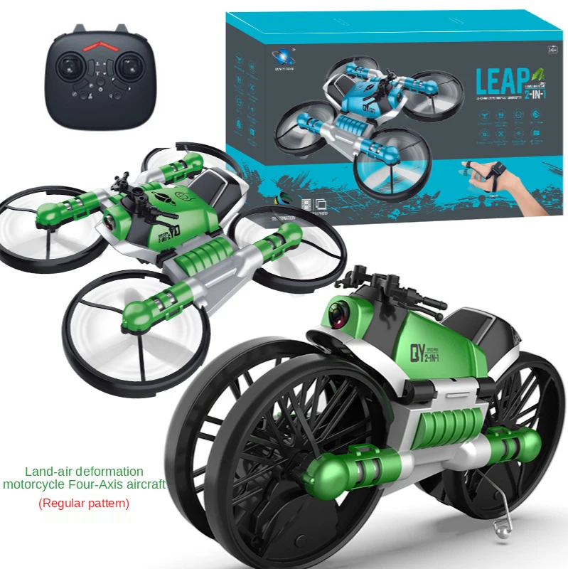 RC Drone 2.4G Deformable Motorcycle Foldable Remote Control Plane WiFi Quadcopter Drones with Camera Hd  Rc Helicopter Gifts Toy syma x5sw remote control RC Quadcopter