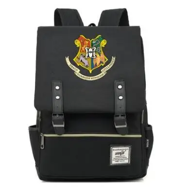 11 Mochila Magic Hogwarts Ravenclaw Слизерин Гриффиндор для мальчиков и девочек портфели для подростков школьные сумки холщовые женские мужские сумки - Цвет: 11