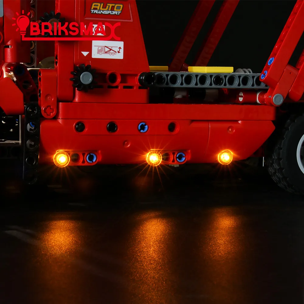 BriksMax светодиодный светильник для серии Technic, строительные блоки, совместимые с 42098(не включая модель