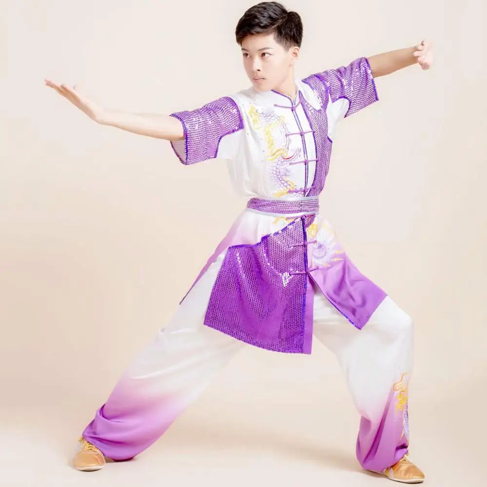 Одежда wushu taichi taiji униформа changquan для боевых искусств одежда соревнований с