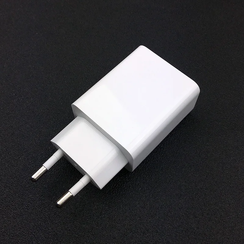 Xiao mi 18 Вт Зарядное устройство QC 3,0 Быстрая Зарядка адаптер питания для mi 9 9t 9se cc9 a2 a1 redmi note 7 pro k20 pro usb type c кабель - Тип штекера: New charger