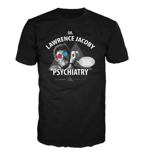 Твин Пикс вдохновил доктор Джакоби psyspiatry tee триллер ужасы ТВ |