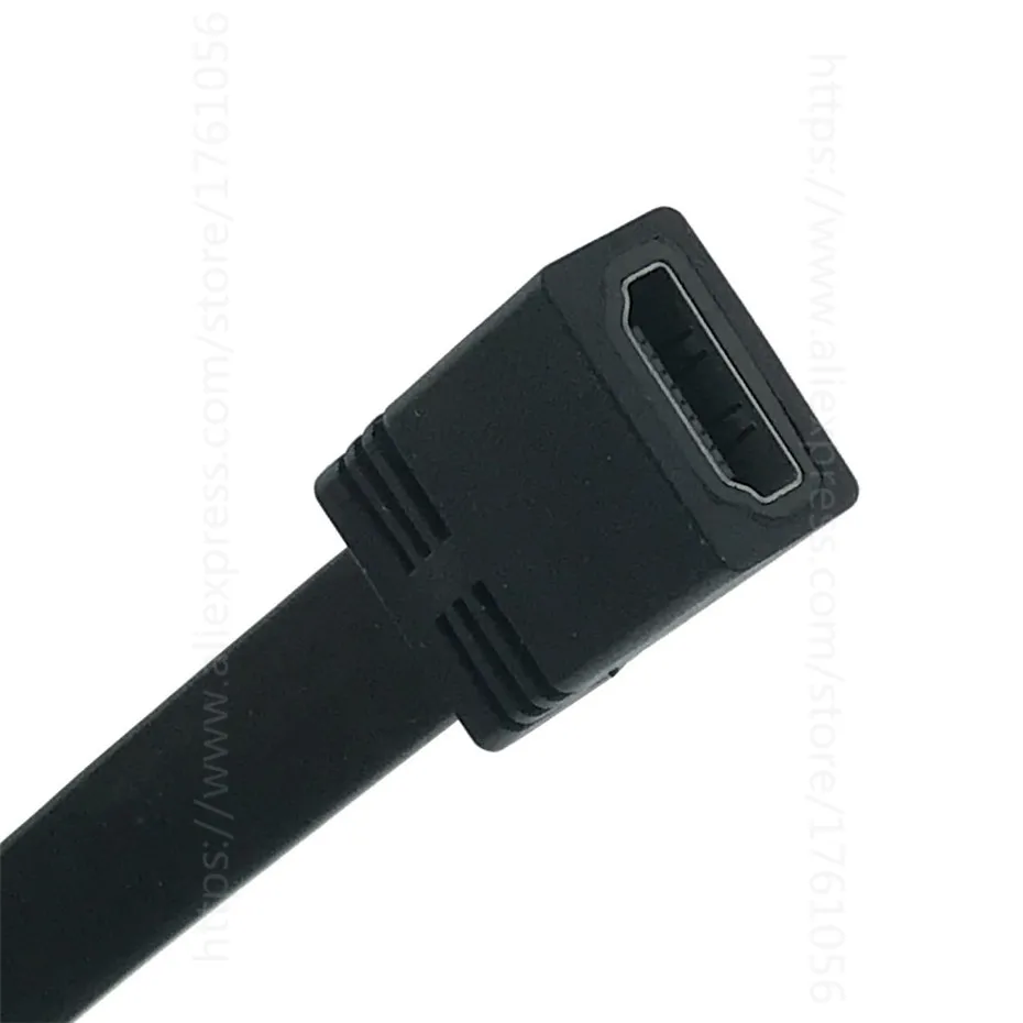 HDMI кабель 1,4 Версия HDMI плоская линия мужчин и женщин HD удлинитель Поддержка 3D 1080P для PS4 0,5 м