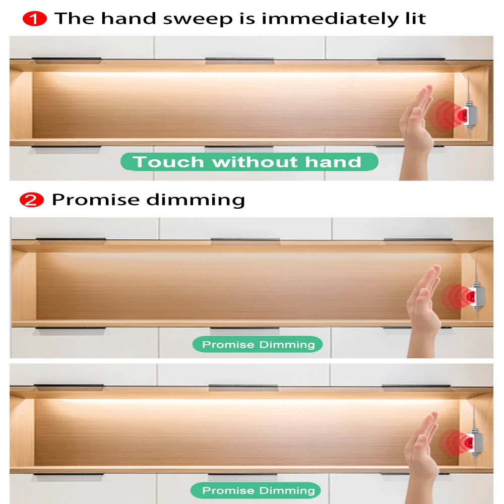 PIR датчик человеческого тела индукционные 5В USB Светодиодные ленты светильник RGB