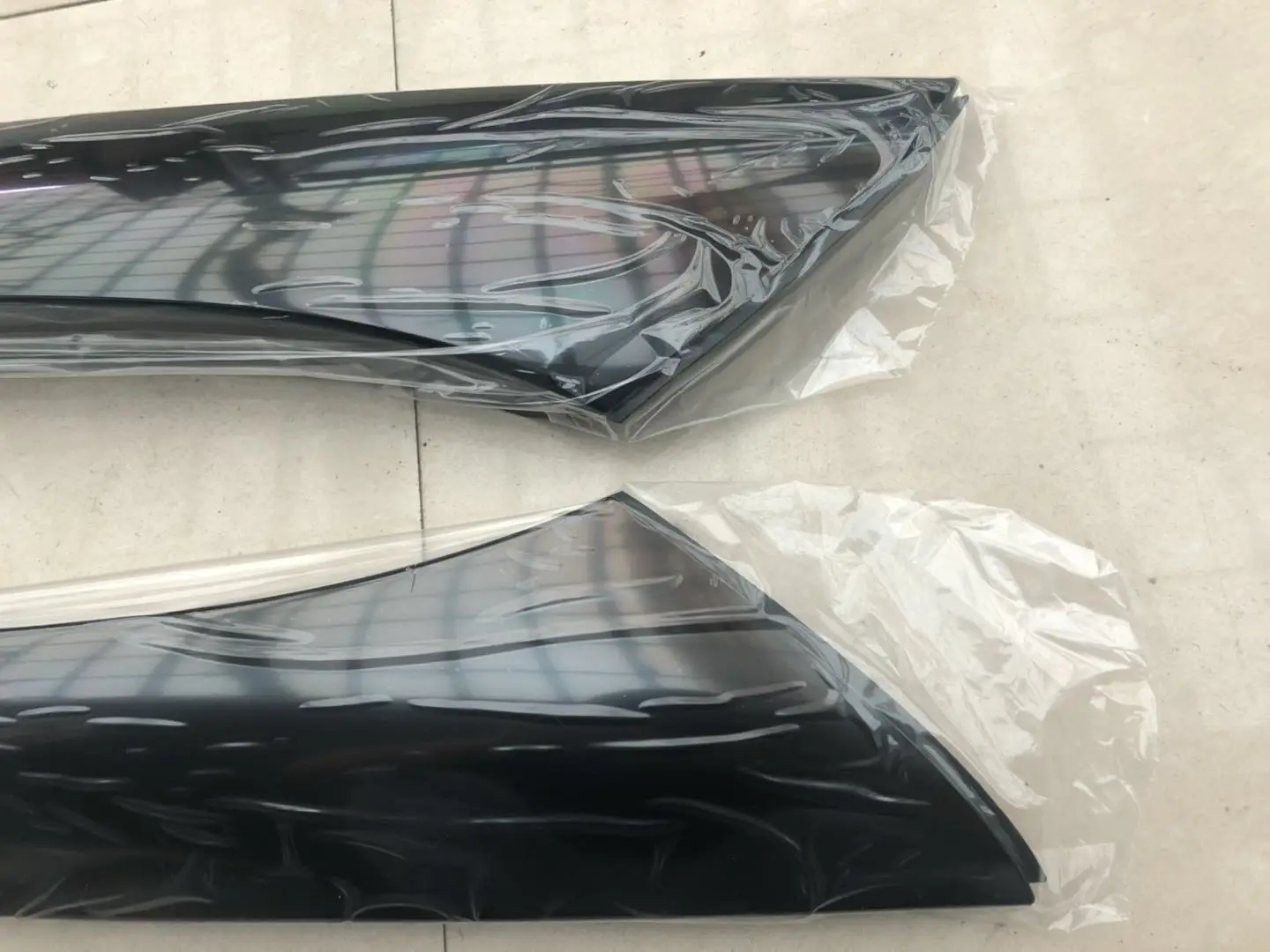 1 шт. переднее окно опорная отделка столба черная крышка левая/правая сторона для