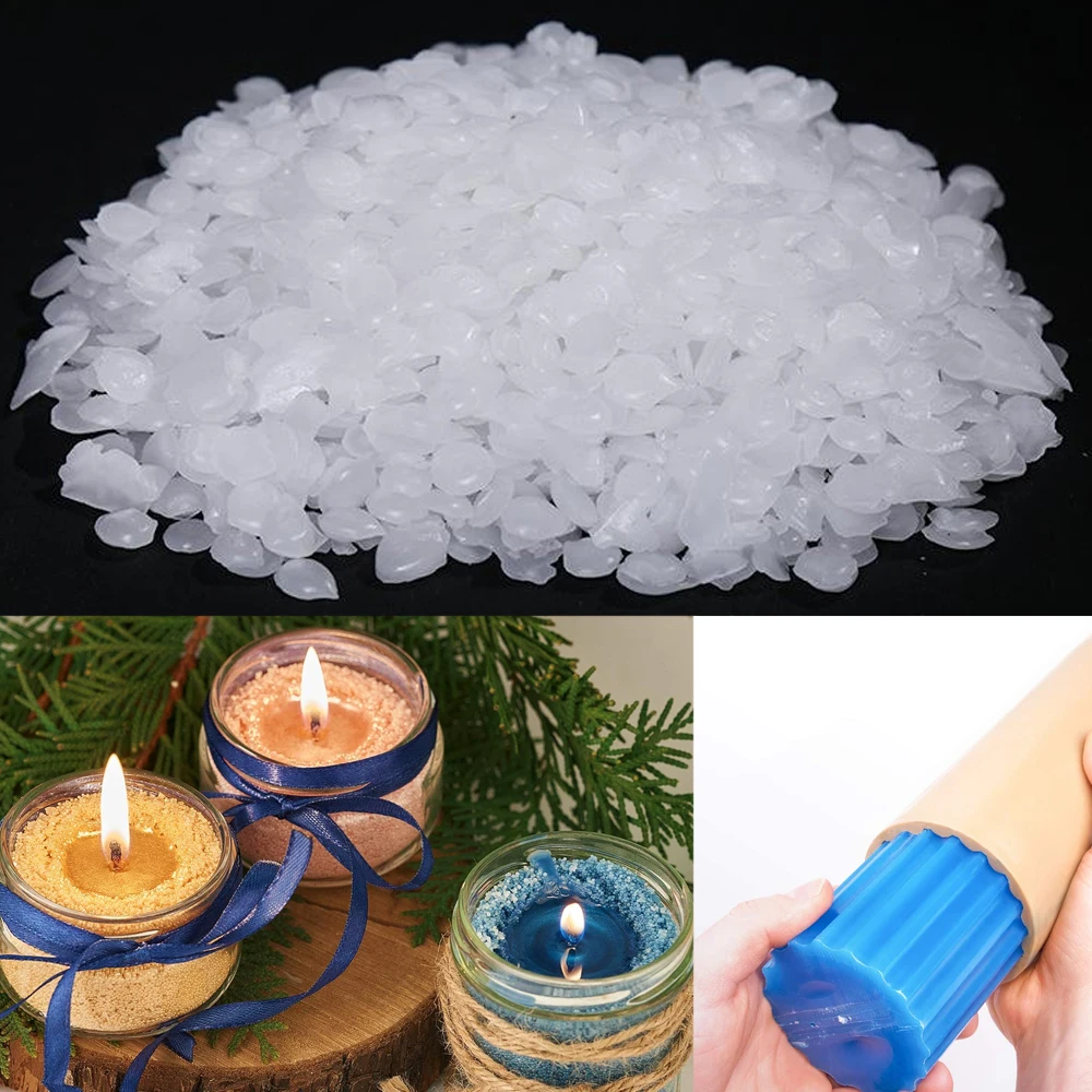 1000g Paraffin Wax for DIY Scented Candle Making Material Handmade Candles Gift Crafts | Дом и сад