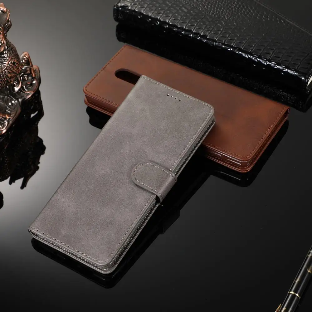 Чехол для sony XZ2 ударное падение кожаных товаров Съемная карта XZ3 чехол чистая