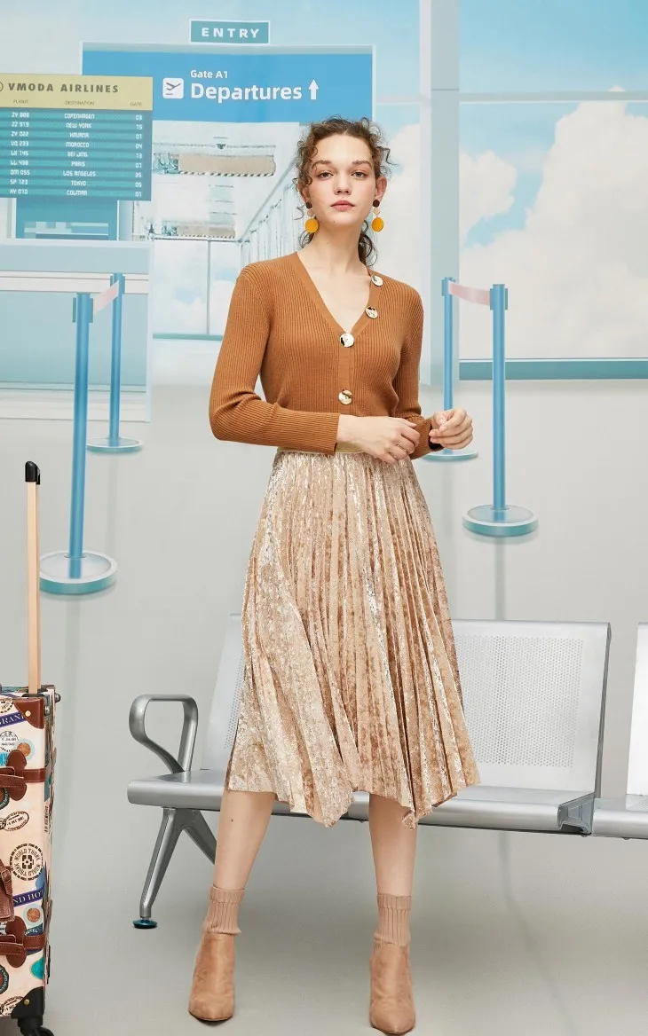 Vero Moda женский винтажный вязаный кардиган из овечьей шерсти | 319324555