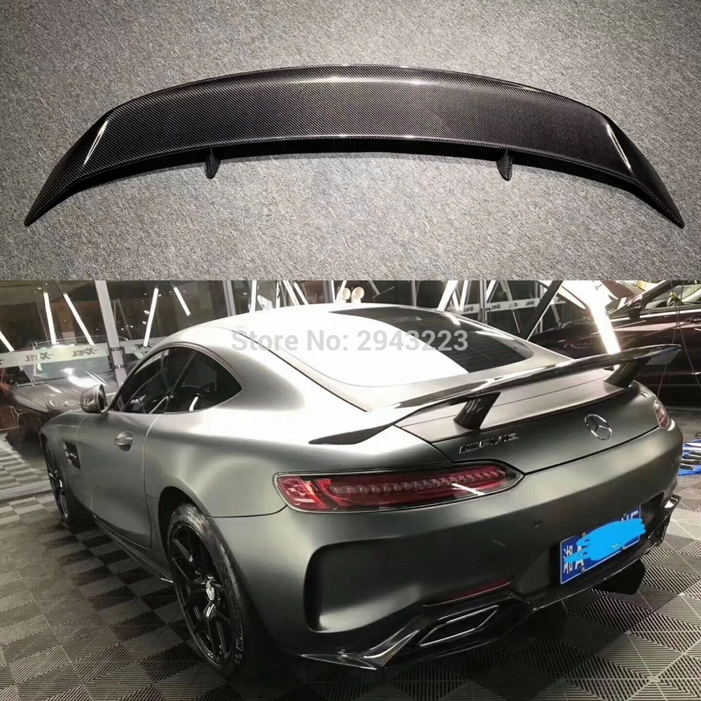 Универсальный стиль для Mercedes Benz AMG GT стильный задний спойлер из углеродного