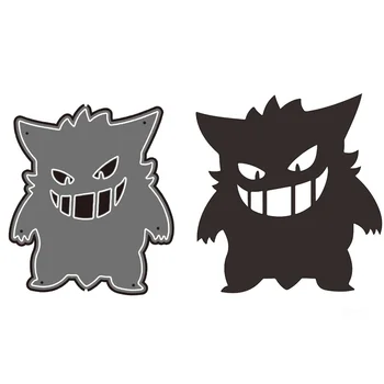 

Crazyclown Ghost Metal Cutting Dies for Scrapbooking/Photo Album Decorative Embossing Handcraft Die Cutting Template