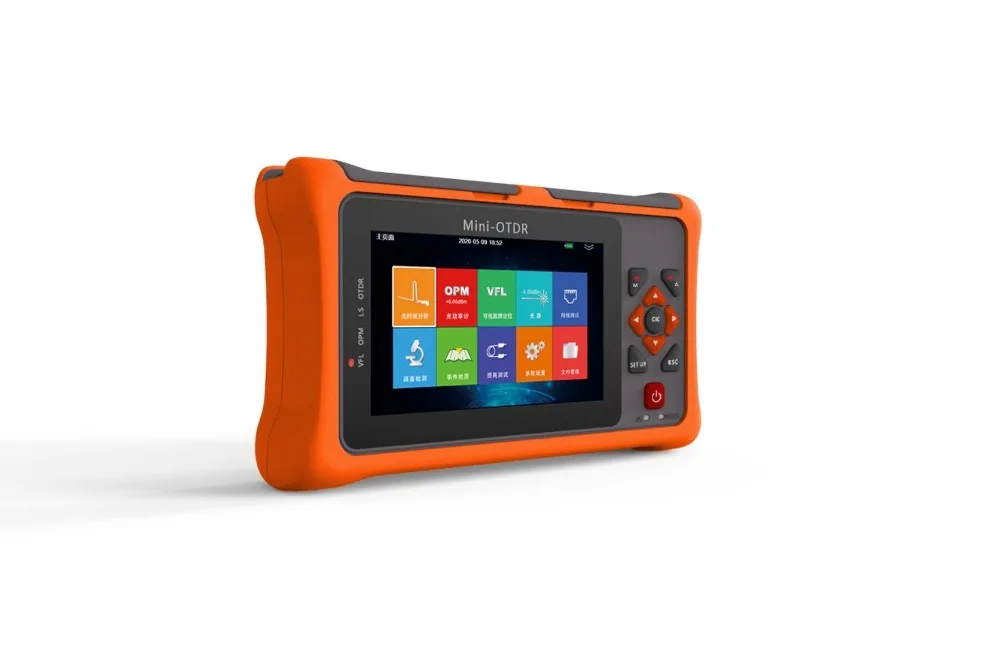 Mini Pro OTDR 4.3-inch 1310/1550nm 24/22dB SM with OPM OLS VFL Touch Screen Fiber Optic Ethernet Cable Tester | Мобильные телефоны