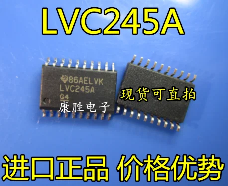 10 шт./лот SN74LVC245ADWR LVC245A SOP20 7,2 мм