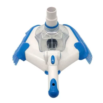 

Advanced Swimming Pool Suction Vacuum Head Brush Cleaner Above Ground Flexible Curved Suction Head Pond Detachable Cleaning Tool