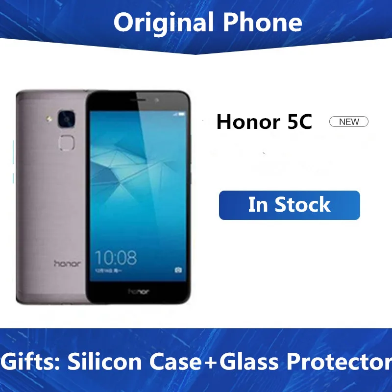 Международная прошивка Honor 5C Play 4G LTE сотовый телефон Android 6,0 5," 1920X1080 3 ГБ ОЗУ 32 Гб ПЗУ 13,0 МП отпечаток пальца