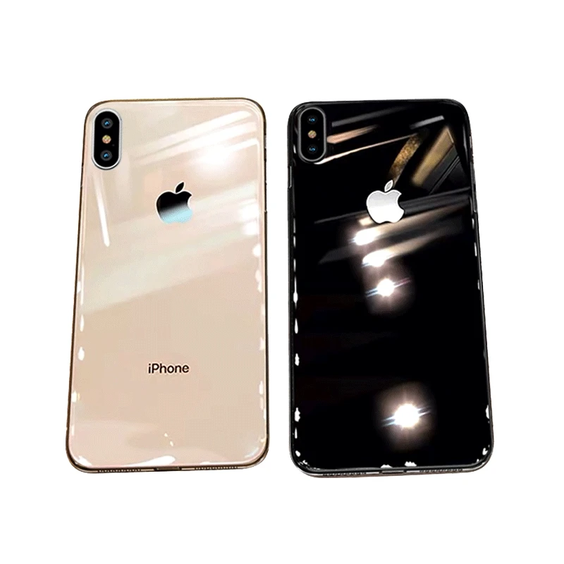 Apple X glass Xsmax ультра тонкий Xr прозрачный осенне-стойкий набор силикагель мягкая