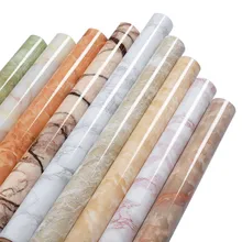Thickened Waterproof Self-Adhesive Vinyl Wallpapers Marble Diy Stickers Oil-Proof Tile Furniture Renovation Home Decor Wallpaper