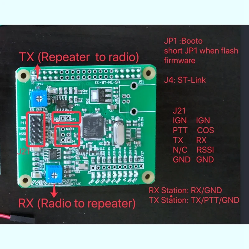 Mmdvm ретранслятор многорежимный цифровой голосовой модем Поддержка Raspberry Pi Arduino Ysf D-Star Dmr Fusion P.25