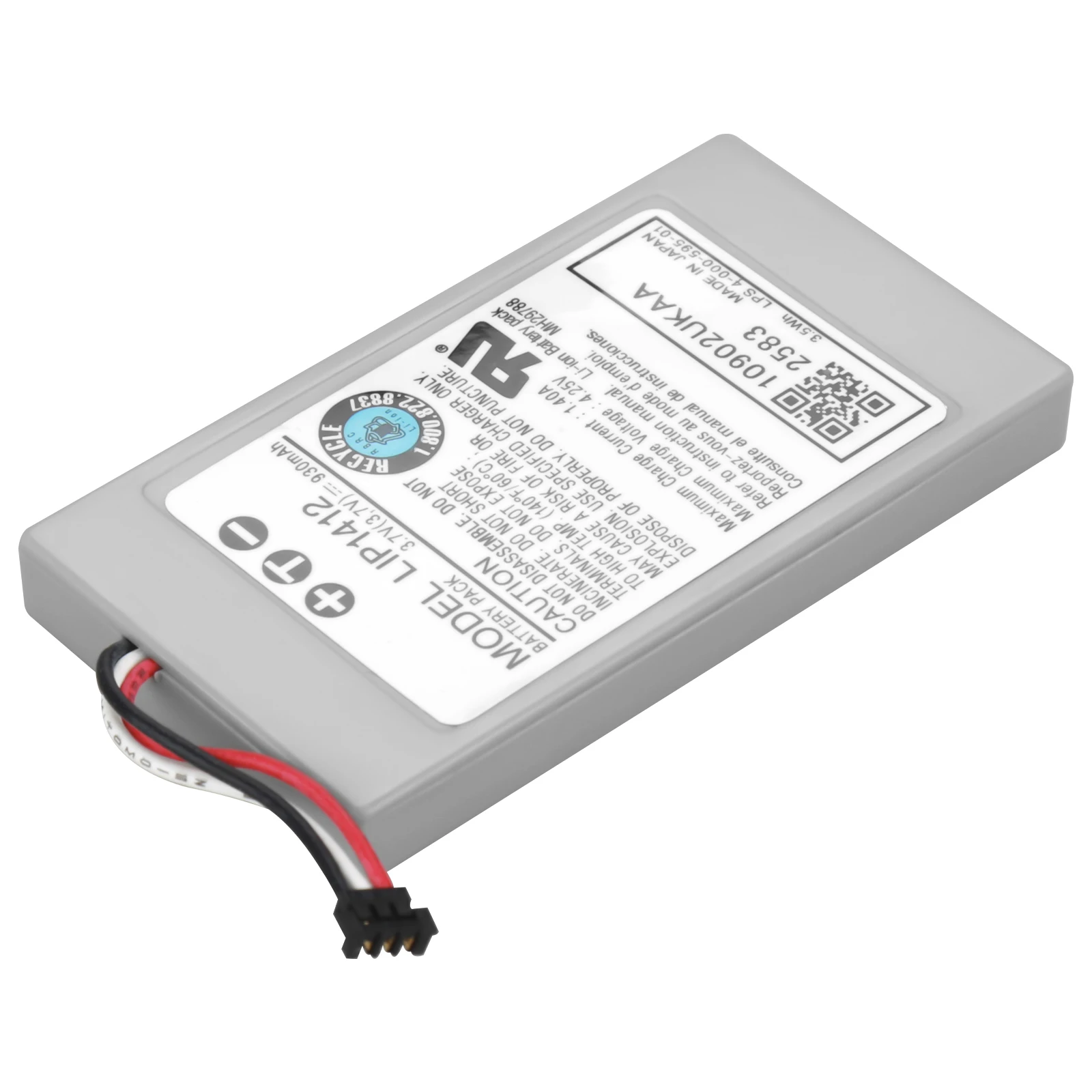 930mAh 3,7 V LIP1412 Batterie für Sony PSP GO PSP-N1000 PSP-N1001 
