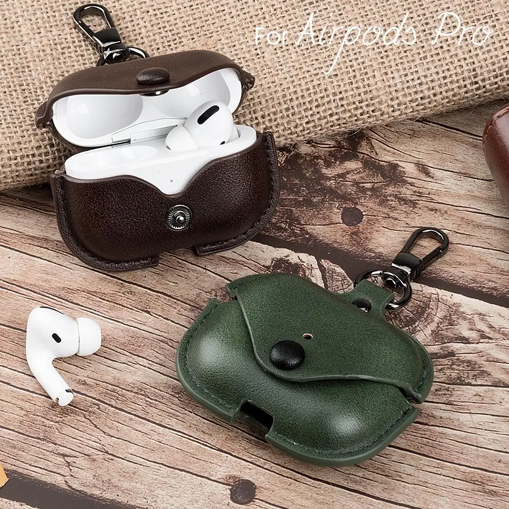 Apple Airpods Pro 2用本革ワイヤレスケース,完全保護カバー,USB c,air