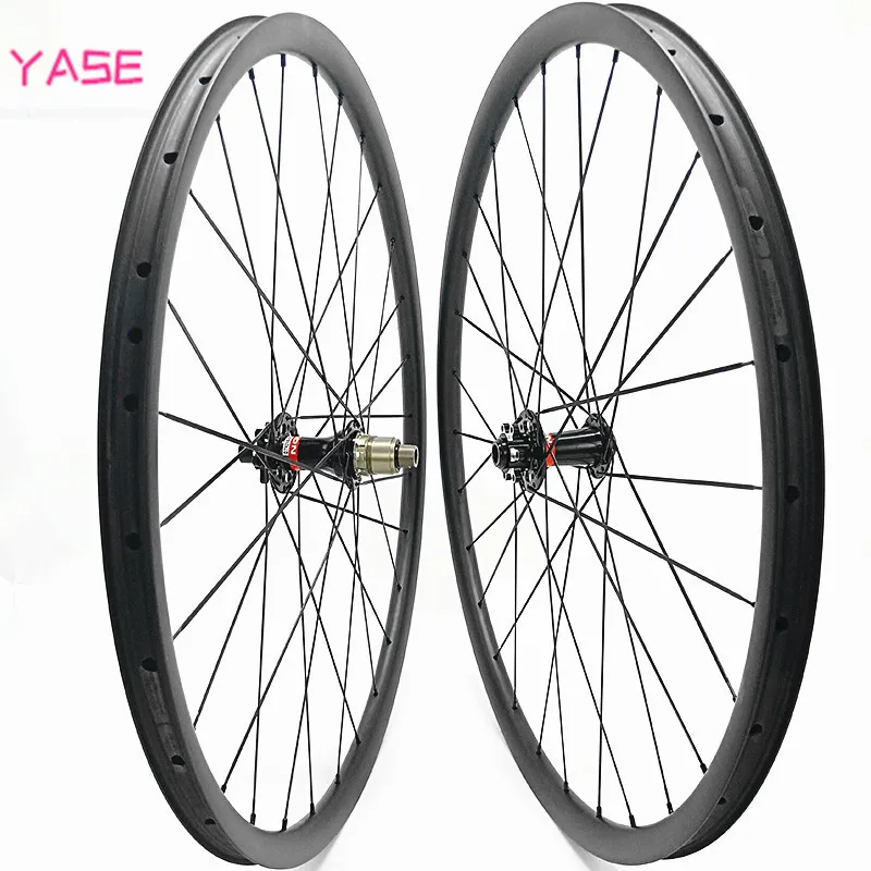 

27.5er carbon mtb disc wheels 30x24mm asymmerty tubeless bicycle 27.5 wheelset NOVATEC D791SB-D792SB 100x15 142x12 pillar 1420