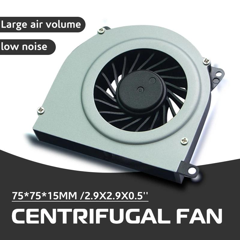 Ventilador de refrigeración eficiente para CPU, Ventilador centrífugo 110V y 220V, silencioso, con de velocidad|Ventiladores refrigeración| -