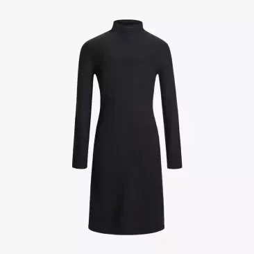  Xiaomi Women High Neck Slim Knitted Wool dress elegant fashion Long Sleeve Winter Autumn Warm Dress