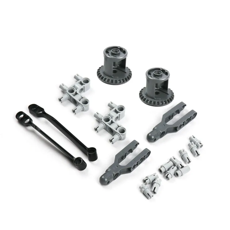 Конструктор MOC детский универсальный шарнирный амортизатор тяжелая пружина