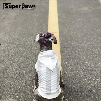 

Fashion Dog Summer Vest T-shirt Pet Sweatshirt Jersey Clothes Small Medium Dogs Schnauzer French Bulldog Pug Dropshipping ZJC11