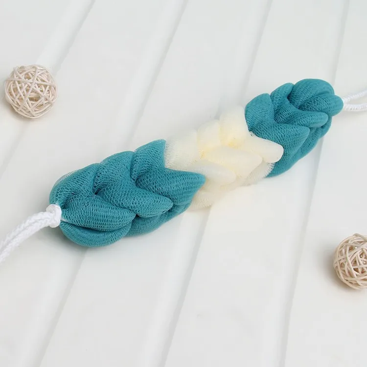 70 Grams Plain Color Rub Back mu yu tiao Northern European-Style Color Large Size Loofah Stretchable Bath DON'T Ask for Help yu