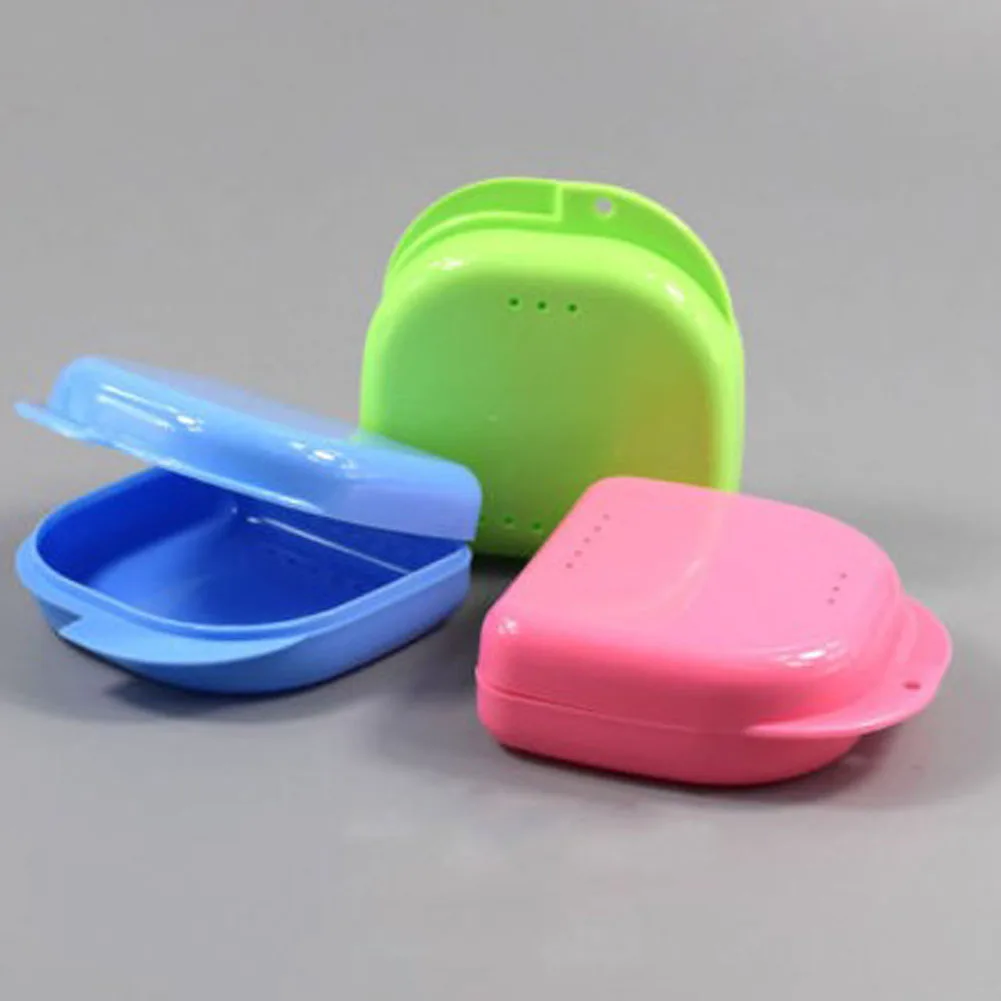 Dental Retainer Prosthesis Partial Storage Box Prosthesis Orthodontic