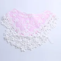 Pink Детские слюнявчики, водонепроницаемые Слюнявчики, хлопок, кружевной слюнявчик, милый слюнявчик, слюнявчик для младенцев, Слюнявчики для малышей, аксессуары для еды - Цвет: Pink