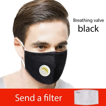 

1pcs Unisex Non-woven Fabric Face Mask Breathable Washable Reusable Windproof Mask