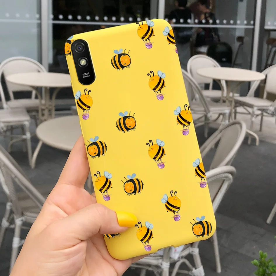 Dành Cho Xiaomi Redmi Note 9 7 8 Pro 6 5 Plus 5A 6A Ốp Lưng TPU Mềm Hoa Họa Tiết Hoạt Hình Dễ Thương Bao trên Redmi Note8 8A Note 6 7A 9A 9 Pro Ốp Lưng xiaomi leather case cosmos blue