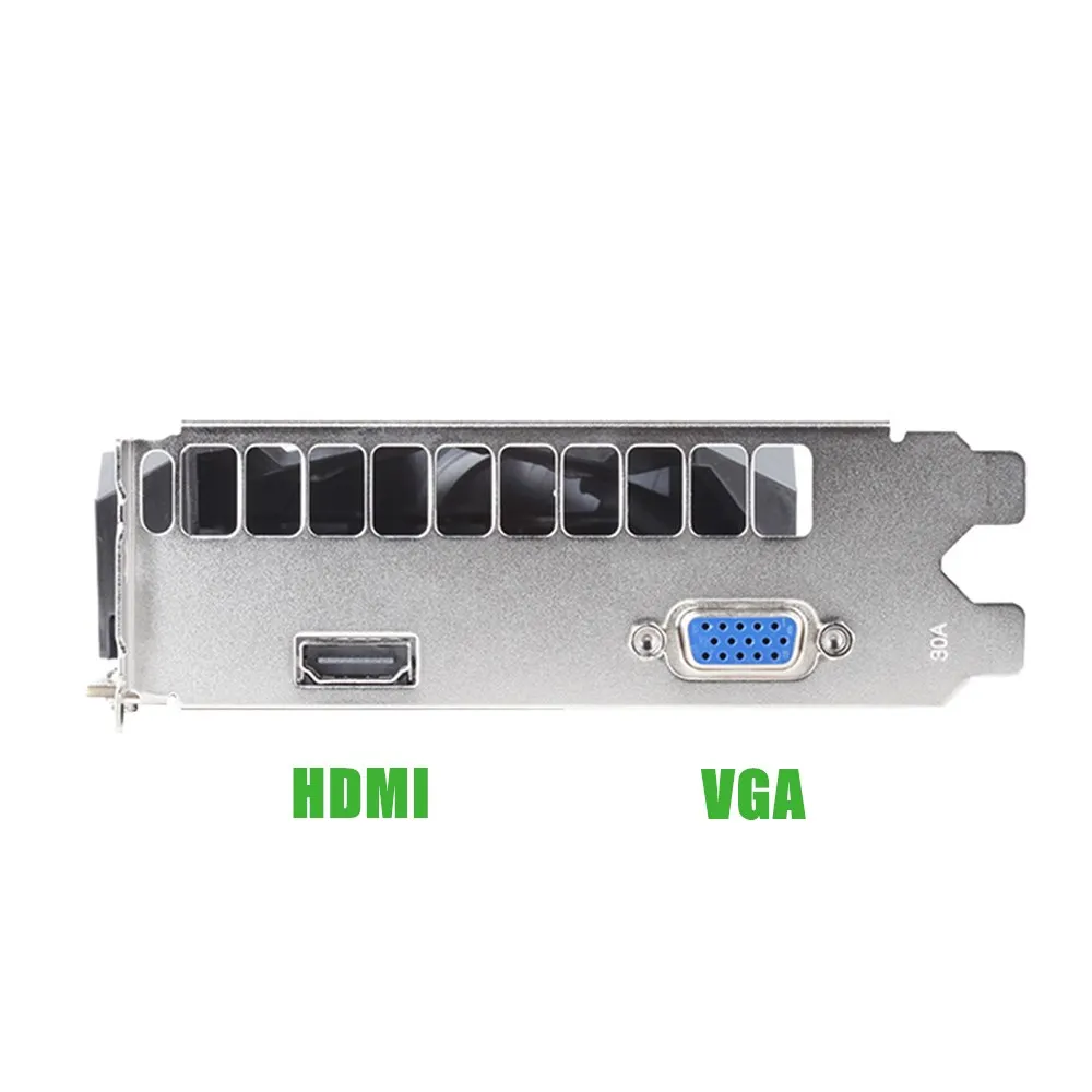 Видеокарта Maxsun GeForce GT 1030 2G GDDR5 Nvidia GPU для настольных ПК игровая видеокарта HDMI + VGA PWB