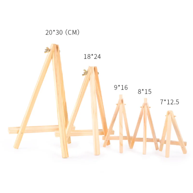 Mini Wooden Easel Stand 15 Cm A5 Table Desktop Wedding Photo