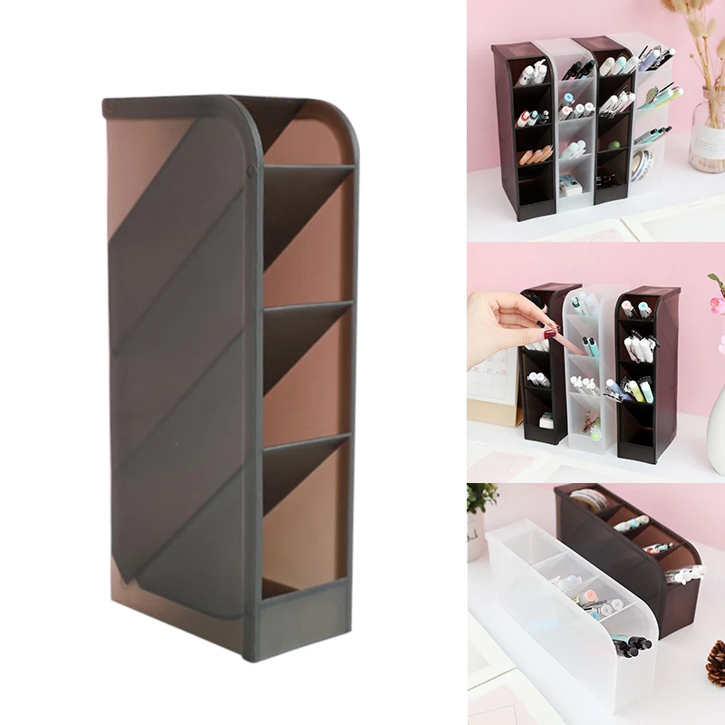 

1pcs Stationery Storage Box 4 Layers Multifunctional Desktop Organizer for Home Office LFX-ING
