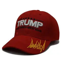 Шляпа дышащая Регулируемая Удобная Повседневная Бейсболка с буквами Snapback парусиновая уличная Мужская и Женская Вышивка для Трампа 2020