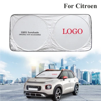 

Car Windshield Sunshade Front Window Sun Shade Anti Heat UV Protection Windscreen Visor Cover car accessories For Citroen