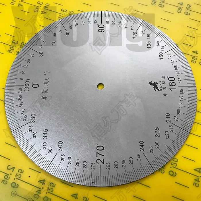 

Outer Diameter: 160mm Dial Stainless Steel Disc Stainless Steel Disc Clockwise Disc Round Tool 160 # 6 # 2