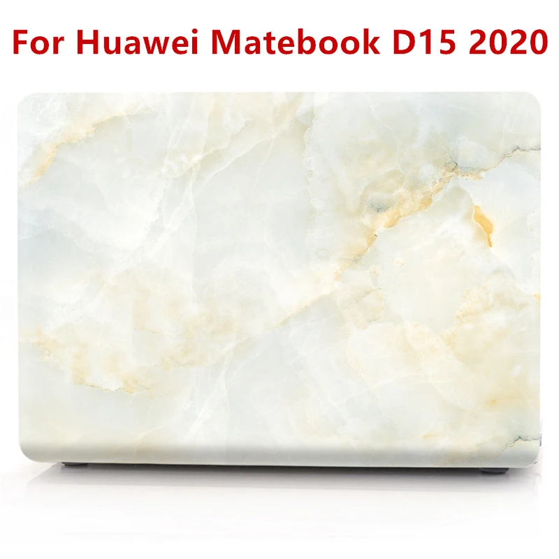 

Marble Case for Huawei Matebook D 15 2020 Matte Clear Hard Notebook Shell Laptop Cover for Matebook D15 Cases Accessories Funda