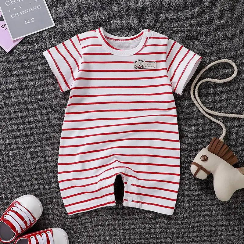 2021 Summer Baby Mickey Minnie Clothes Rompers For Baby Infant Clothing Jumpsuit Baby Boy Girl Clothes Short Sleeve Romper Baby Bodysuits are cool Baby Rompers