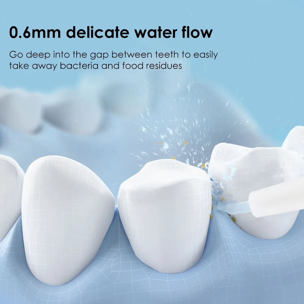 Smart Electric Tooth Cleaner Oral Irrigator Household Dental Scaler Cordless Teeth Flusher Dental Oral Irrigator For Travel oral irrigator dental cleaner dental scaler water flosser