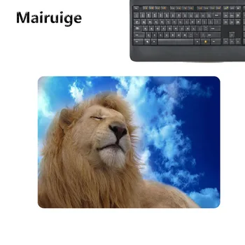 

Mairuige animal pattern lion mouse pad, small size rubber keyboard pad, suitable for gaming table mat