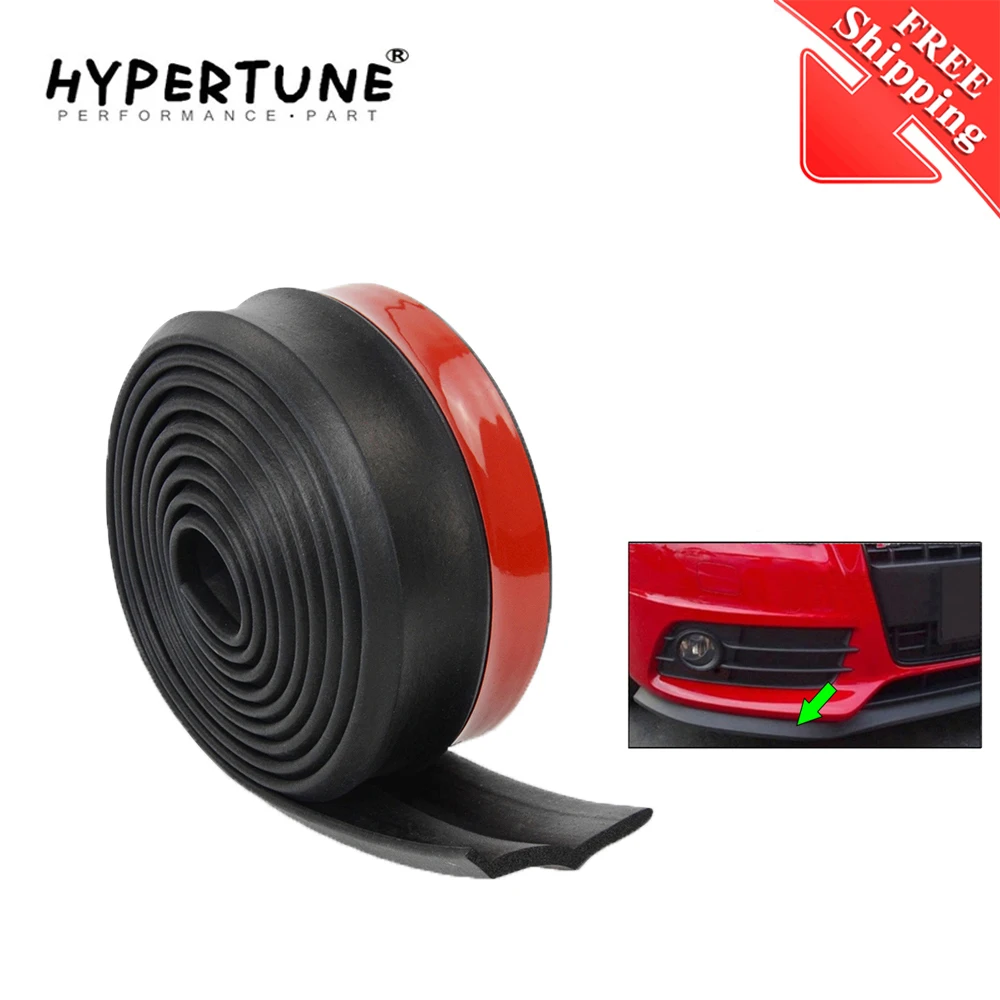 2.5m/8.2ft Car styling Car Bumper Strip Rubber Bumper Strip 65mm Width